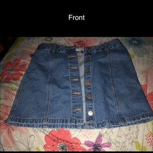 Blue Jean Skirt